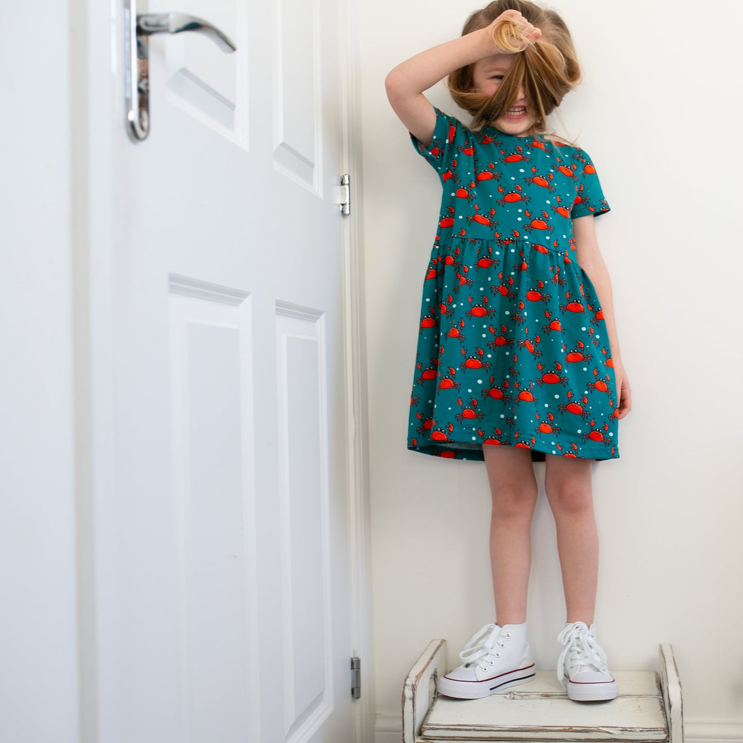 Crab Print Dress