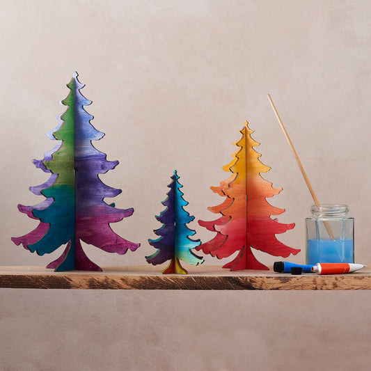 Craft Diy Christmas Tree Table Decorations, Natural - Toys & Games - The Present King