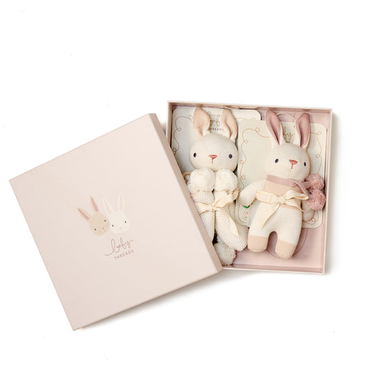 Baby Threads Cream Bunny Gift Set