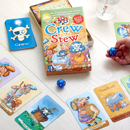 Crew In A Stew' Educational Family Card Game, Multi - Coloured - Toys & Games - The Present King