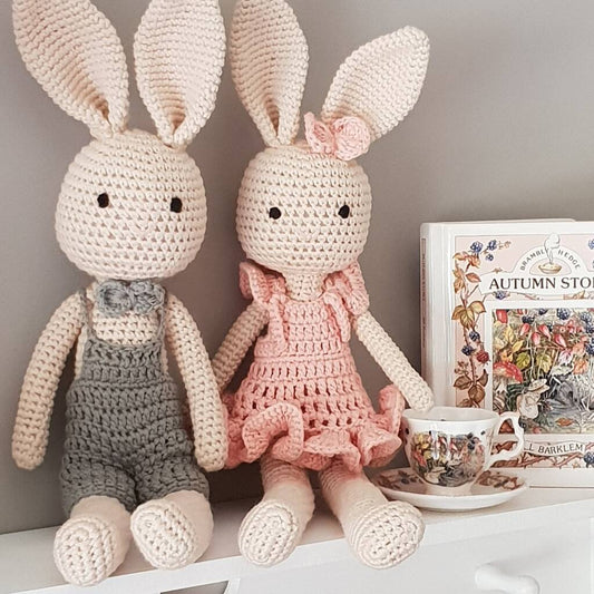 Crochet Bunny Handmade And Super Soft - Toys & Games > Stuffed Animals & Cuddly Toys - The Present King