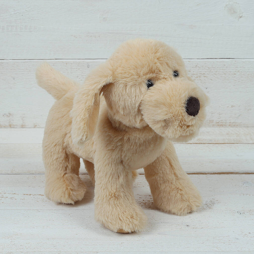 Cuddly Companion Golden Puppy Dog Soft Toy - Toys & Games > Toys > Stuffed Animals & Cuddly Toys - The Present King