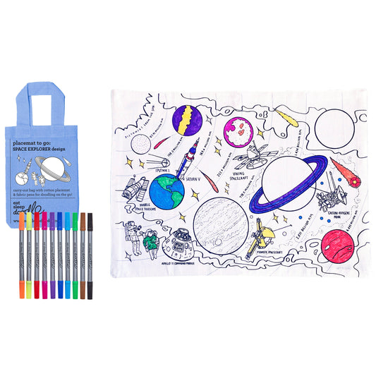 Space Explorer Placemat to Go