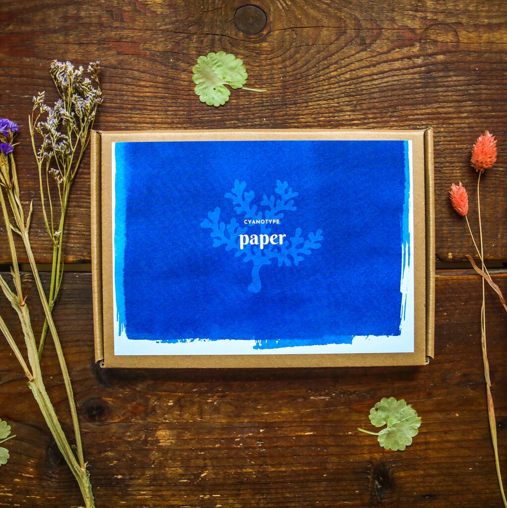 Cyanotype Paper A5 ~ Diy Sun Printing Paper, Blue - Toys & Games - The Present King