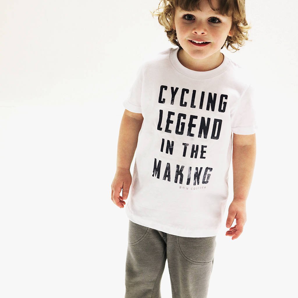 Cycling Legend In The Making' Kids Tshirt - Clothing & Accessories - The Present King