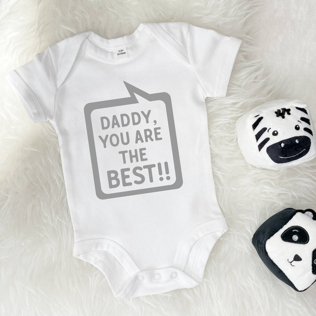 Daddy You're The Best' Speech Bubble, Multiple Choices Available - Toys & Games - The Present King