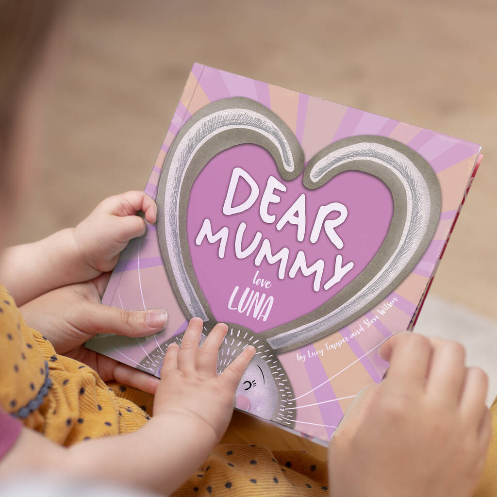 Dear Mummy Personalised Book For Mother's, Pink - Toys & Games - The Present King