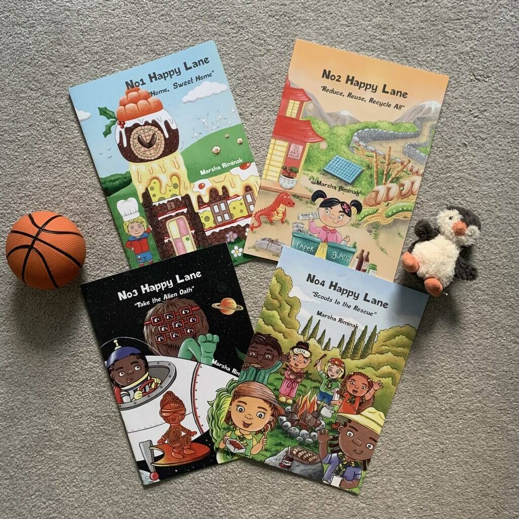 Delightful Happy Lane Rhyming Children Books - Toys & Games - The Present King