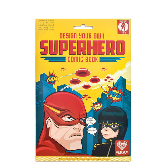 Design Your Own Superhero Comic Book - Toys & Games - The Present King