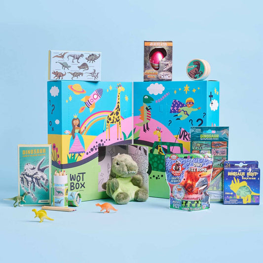 Dinosaur Adventures Theme Gift Box For Kids, Multi - Coloured - Toys & Games - The Present King