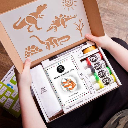 Dinosaur Kids T-Shirt Painting Craft Box - Toys & Games - The Present King