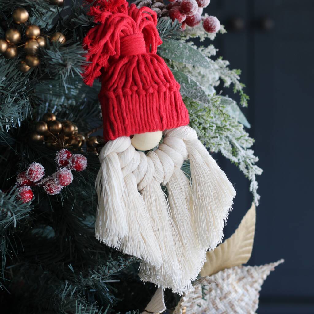 Diy Christmas Macrame Gonk Kit - Toys & Games - The Present King