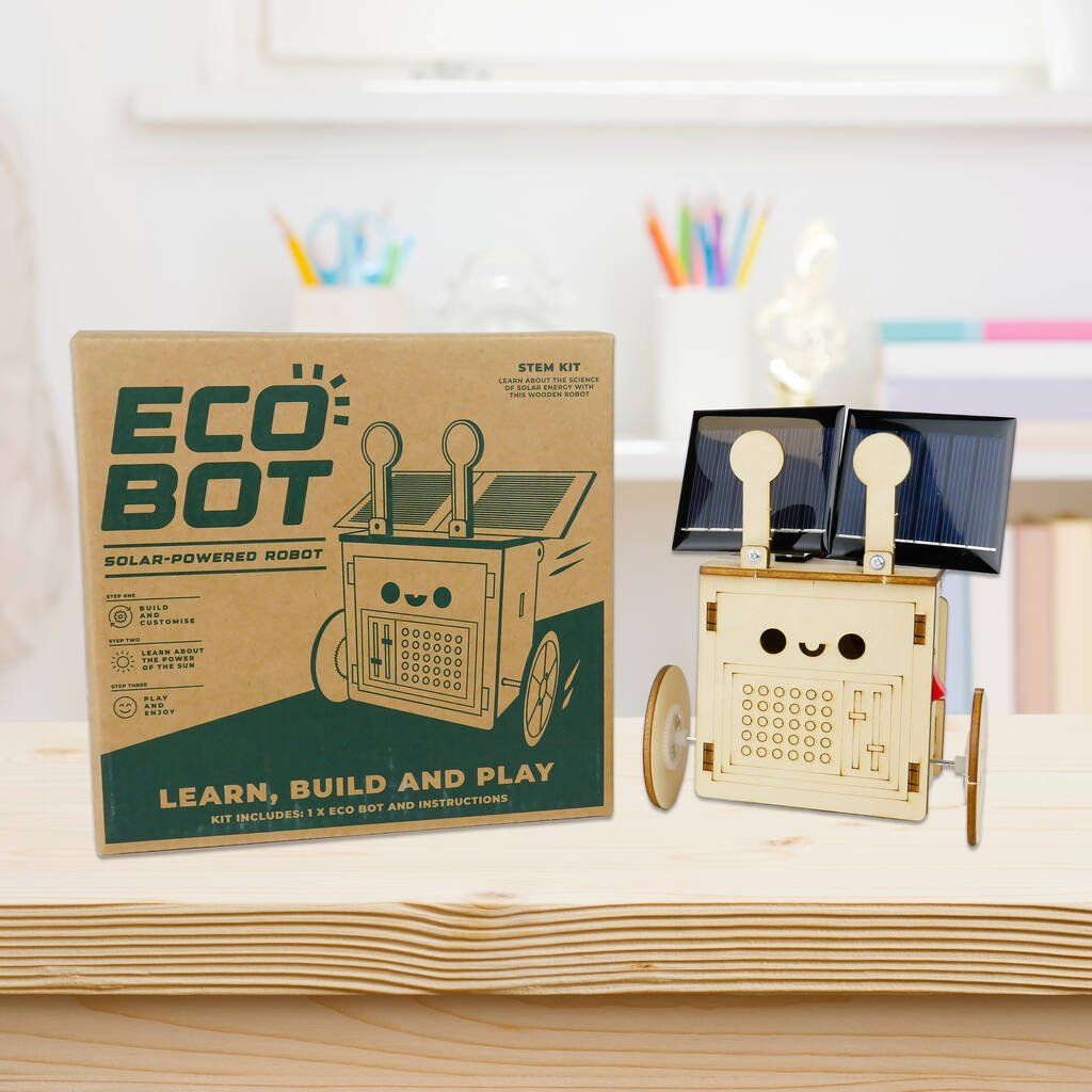 Diy Eco Bot: Solar Powered Robot - Toys & Games - The Present King