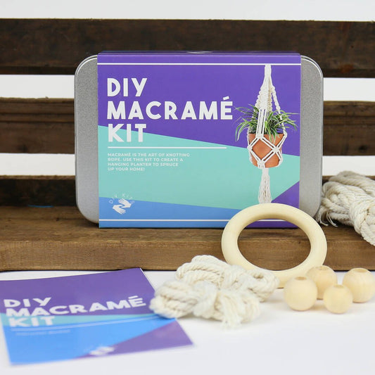 Diy Macramé Kit, Beige - Toys & Games - The Present King