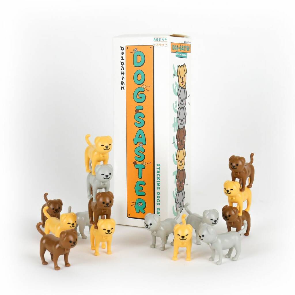 Dog Saster Stacking Dogs Game, Multi - Coloured - Toys & Games - The Present King