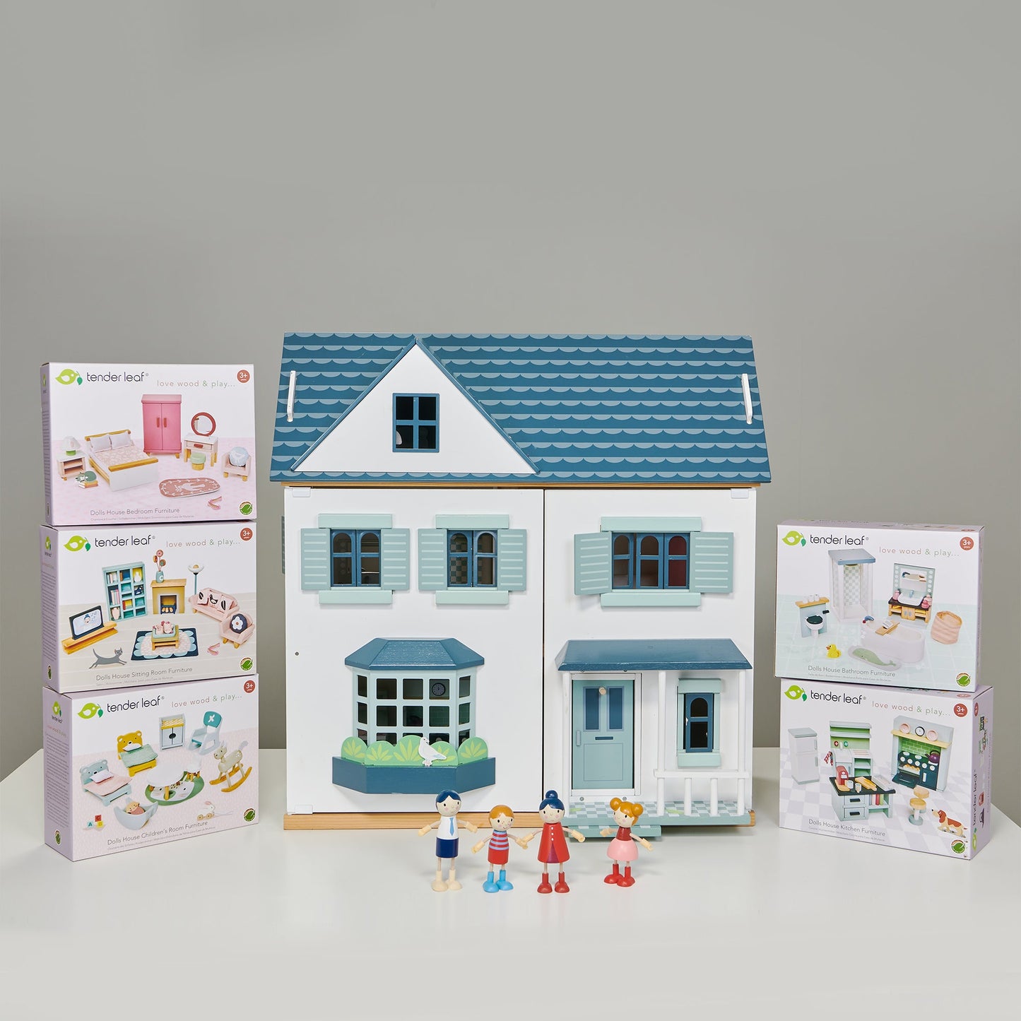 Dovetail Bundle (Dovetail House, Leaf Family, 5 Room Sets)