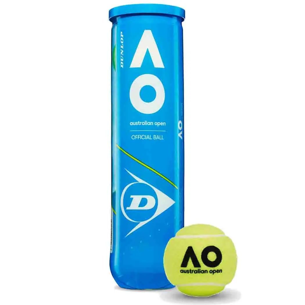 Dunlop Australian Open Tennis Balls - Itf Approved - Toys & Games - The Present King