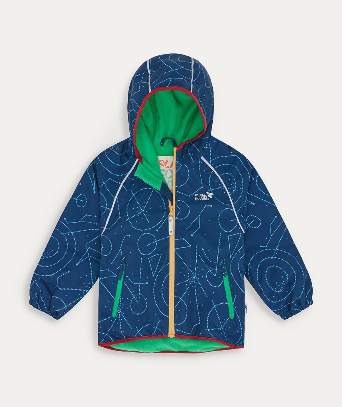 EcoSplash Waterproof Jacket - Navy Constellations - Clothing & Accessories - The Present King