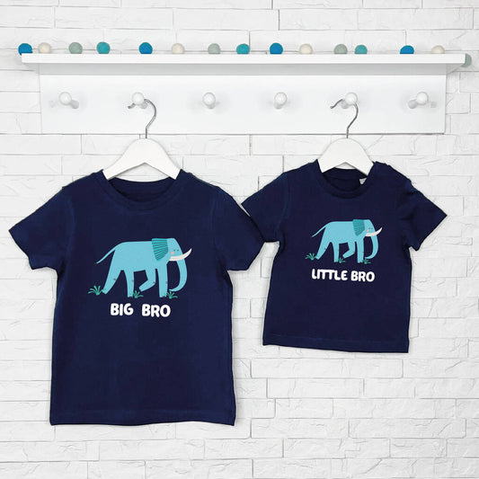 Elephant Brother Sister T Shirt Set - Clothing & Accessories - The Present King