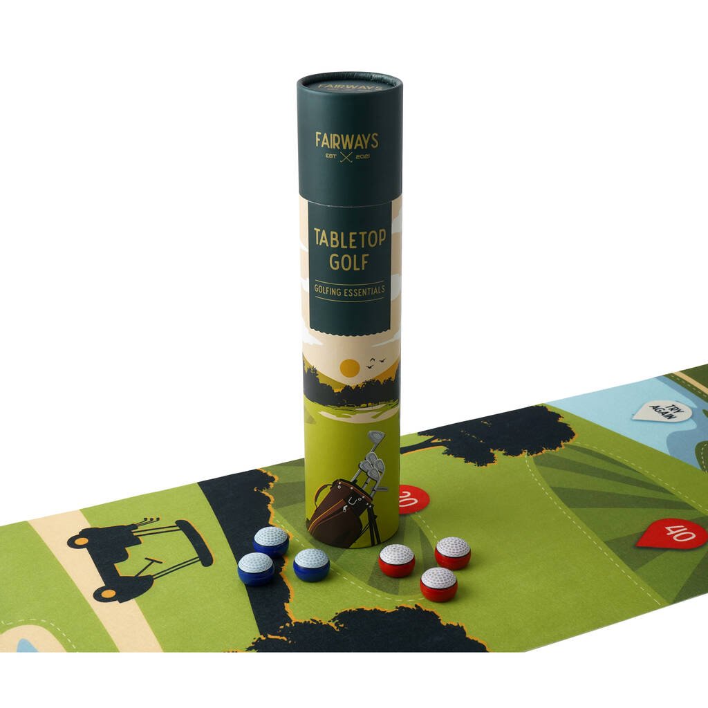 Fairways Tabletop Golf Game In Gift Travel Box - Toys & Games - The Present King