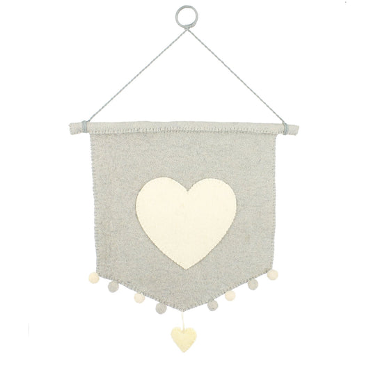 Felt Wall Pennant - Heart - Toys & Games - The Present King