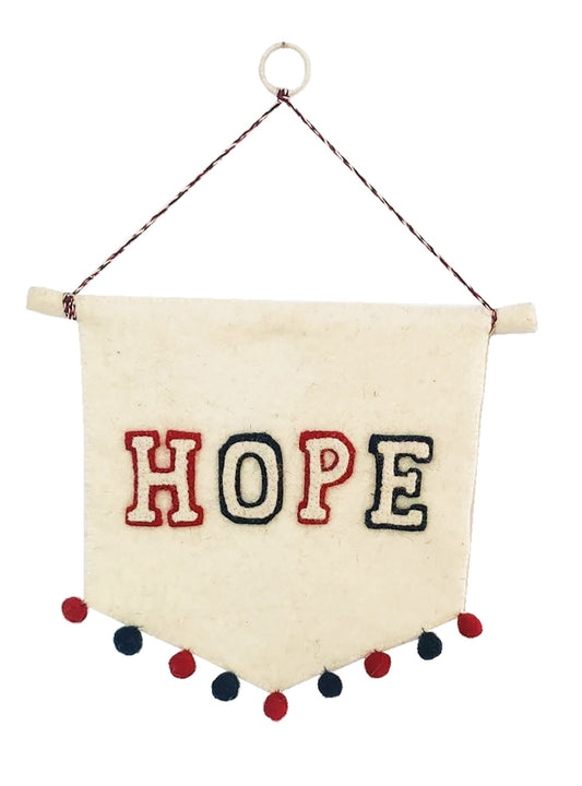 Felt Wall Pennant - HOPE - Toys & Games - The Present King