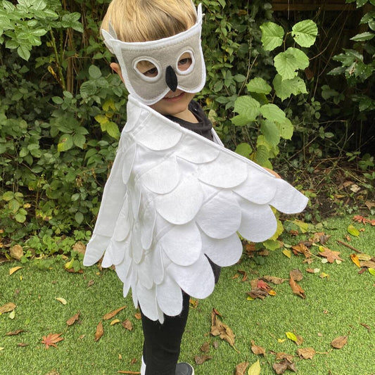 Felt White Dove Wing Costume For Kids And Adults, White - Toys & Games - The Present King