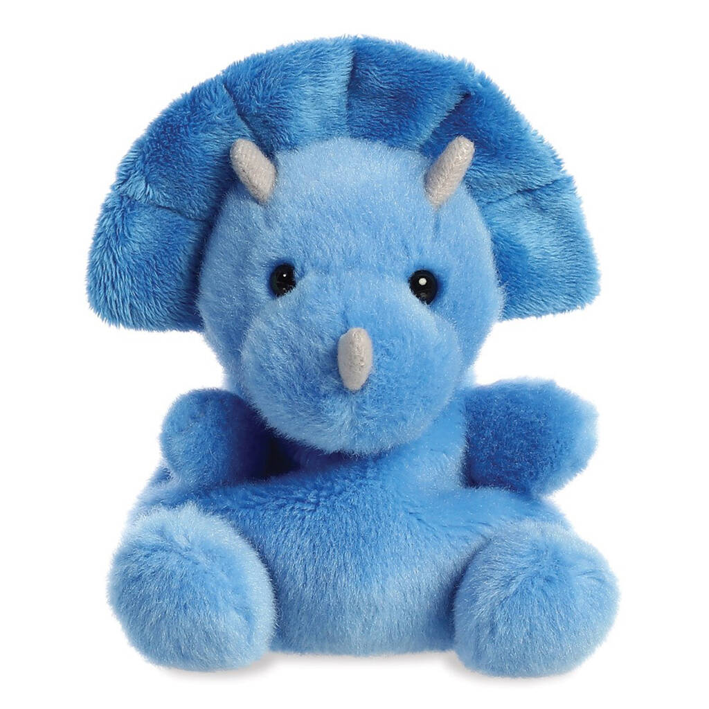 Fierce Dinosaur Teddy / Soft Toy, Blue - Toys & Games > Stuffed Animals & Cuddly Toys - The Present King