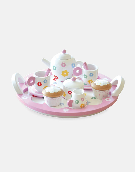 Flower Party Tea Set - Upsell - The Present King