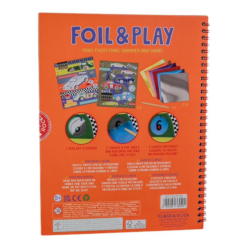 Foil & Play - Cars - Toys & Games - The Present King