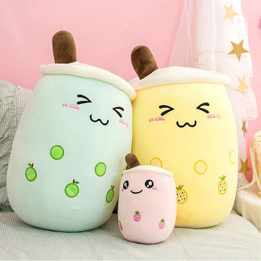 Fruit Boba Tea Plush Soft Toy - Toys & Games > Stuffed Animals & Cuddly Toys - The Present King