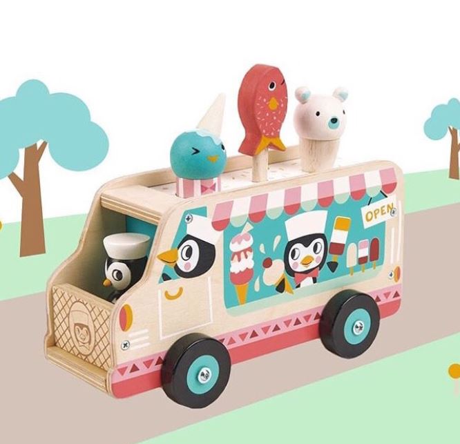 Penguin's Gelato Van