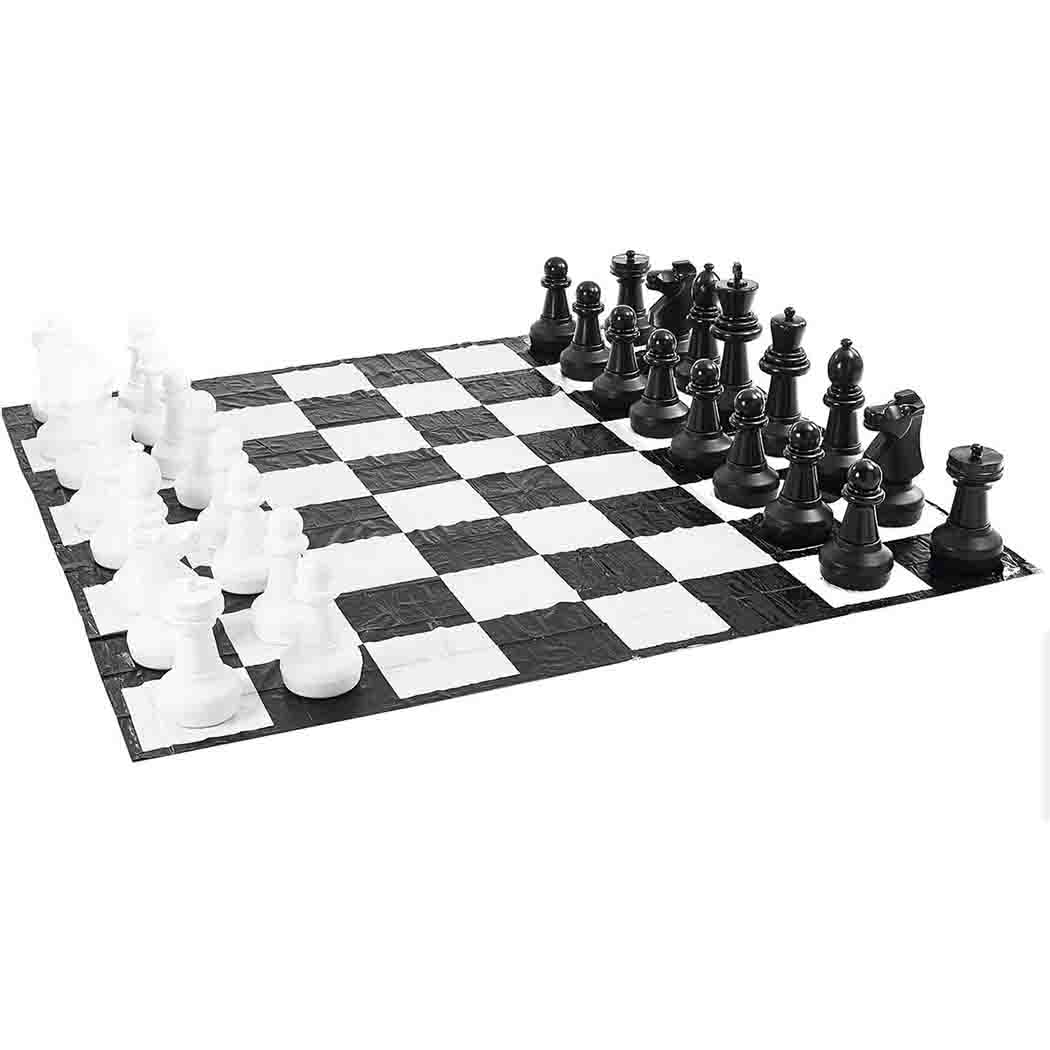 Giant Chess Set - Pieces and Mat Package (3M X 3M) - Toys & Games - The Present King