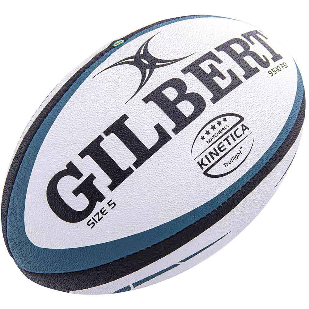 Gilbert Kinetica Match Rugby Ball / Size 5 / Blue - Toys & Games - The Present King