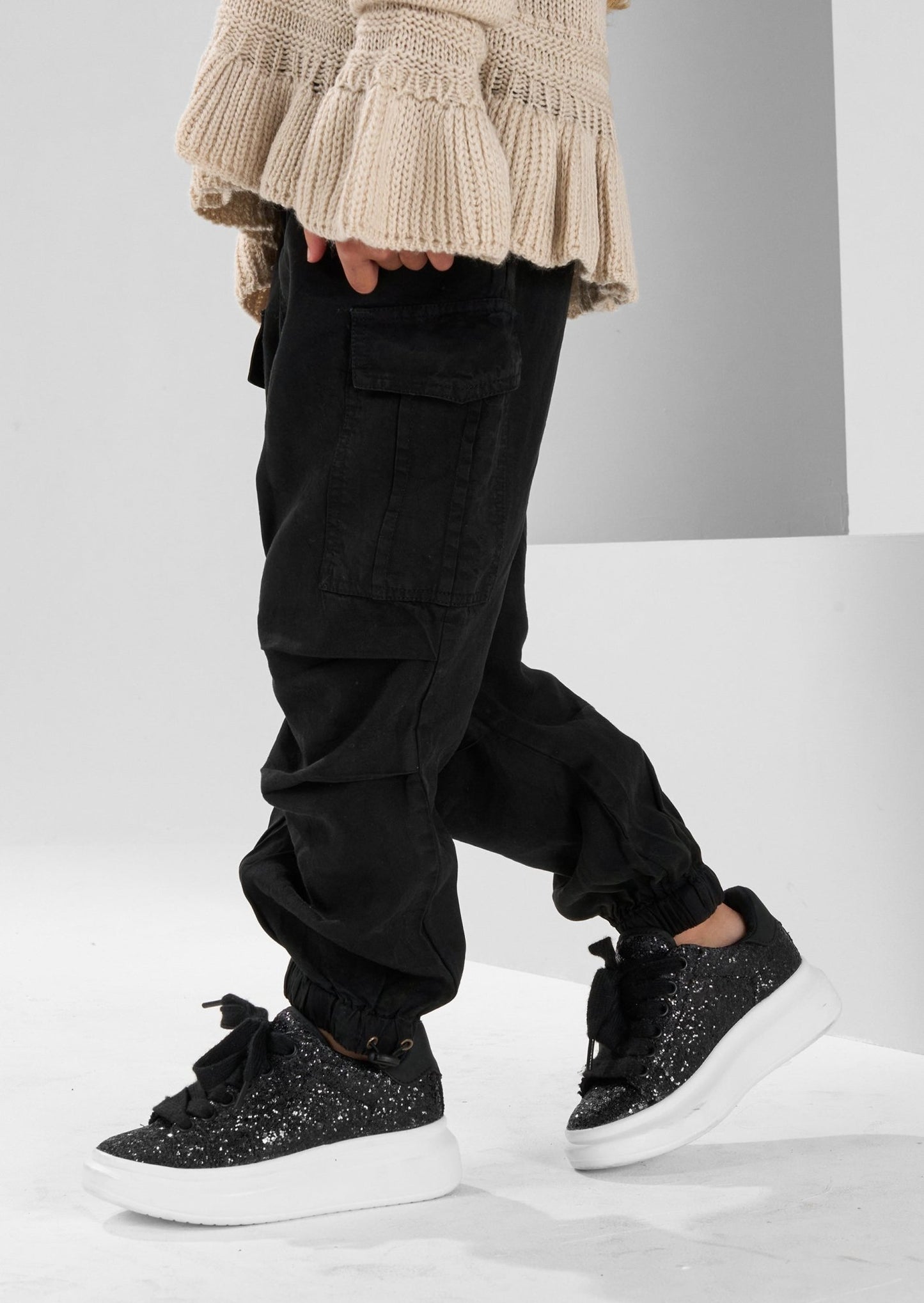 Girls Cargo Trousers - Clothing & Accessories - The Present King