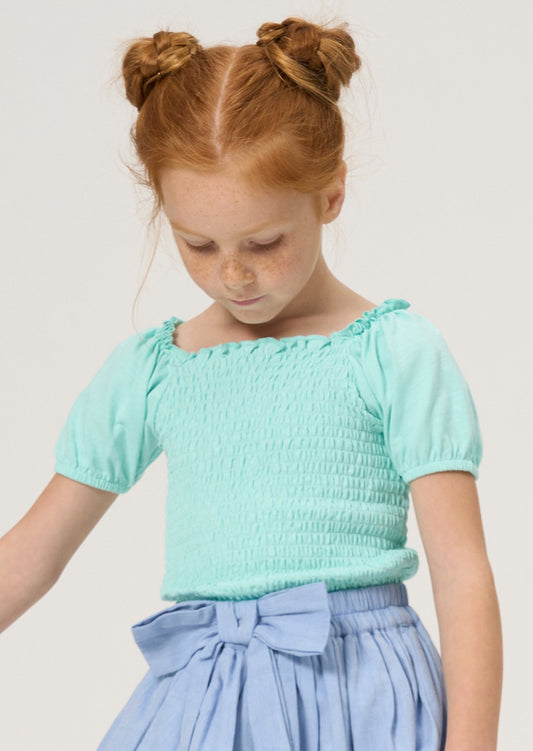 Girls Mint Green Top - Clothing & Accessories - The Present King