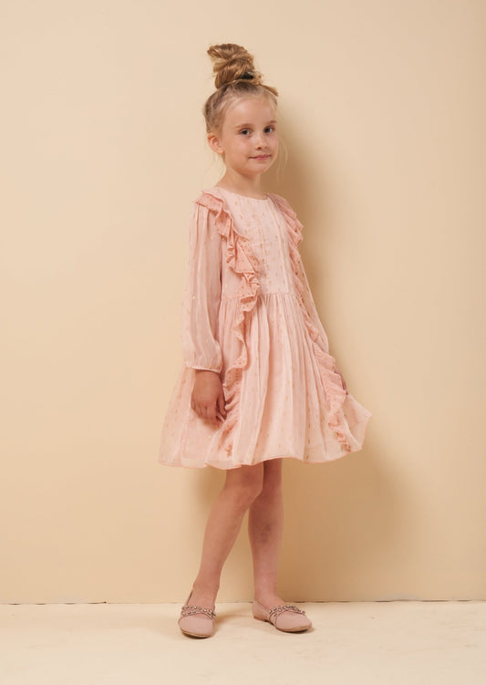 Girls Ruffle Dress - Clothing & Accessories - The Present King