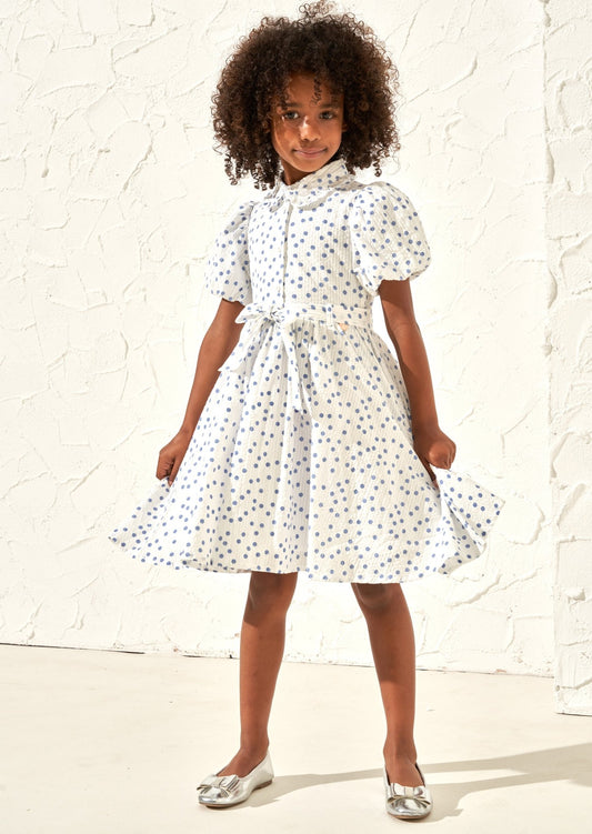 Girls Spotty Dress - Clothing & Accessories - The Present King