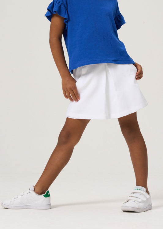 Girls White Skort - Clothing & Accessories - The Present King