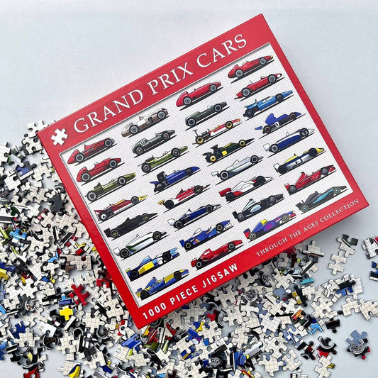 Grand Prix Racing Cars 1000 Piece Jigsaw, Red - Toys & Games - The Present King