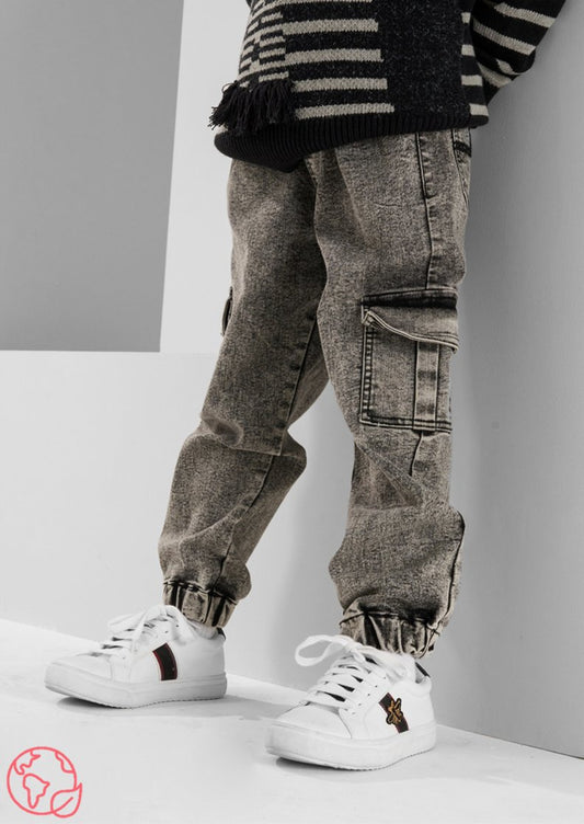 Grey Jogger Jeans - Clothing & Accessories - The Present King