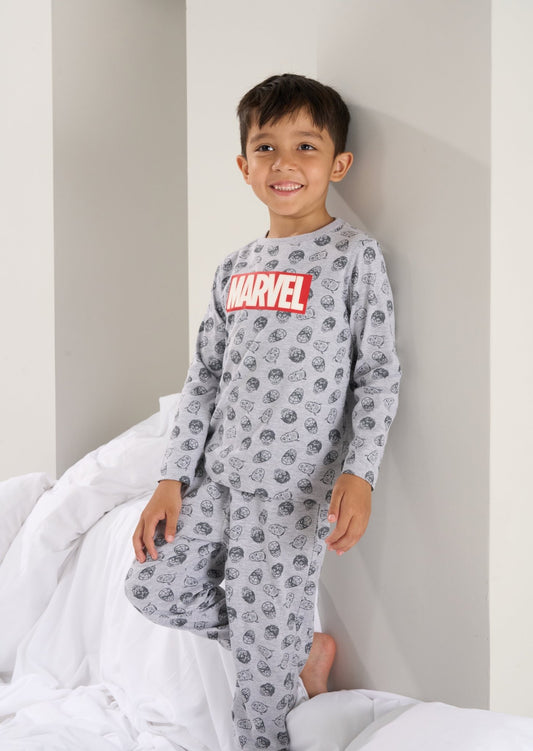 Grey Marvel Pyjamas - Clothing & Accessories > Clothing > Sleepwear & Loungewear > Pyjamas - The Present King