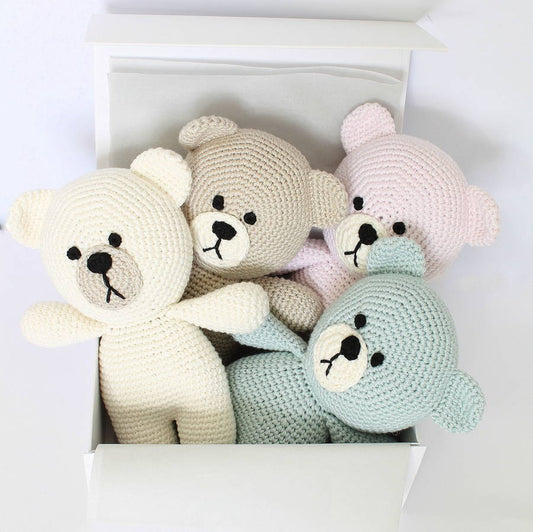 Handmade Baby First Teddy Bear, Multiple Choices Available - Toys & Games > Stuffed Animals & Cuddly Toys - The Present King