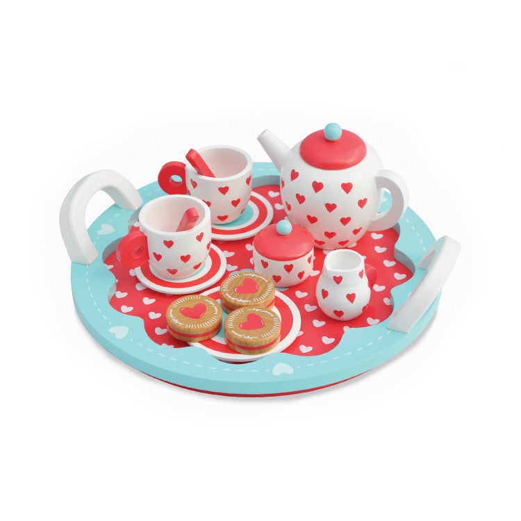 Hearts Tea Set