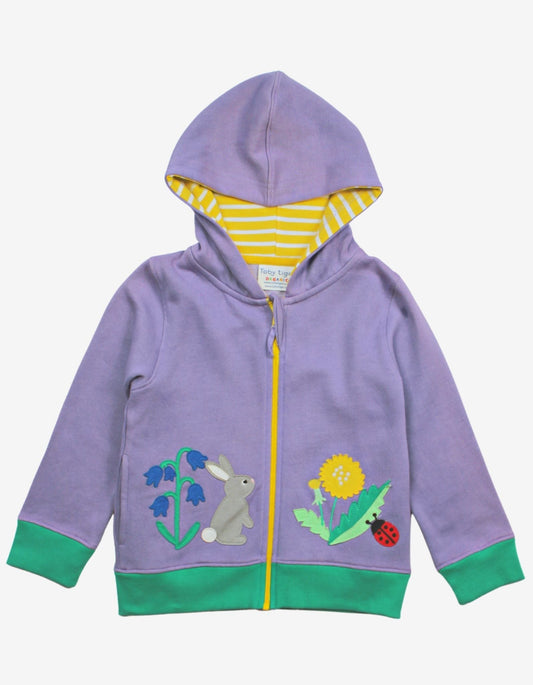 Organic Spring Applique Hoodie