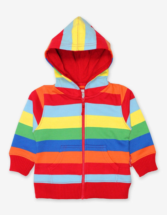 Organic Multi Stripe Hoodie