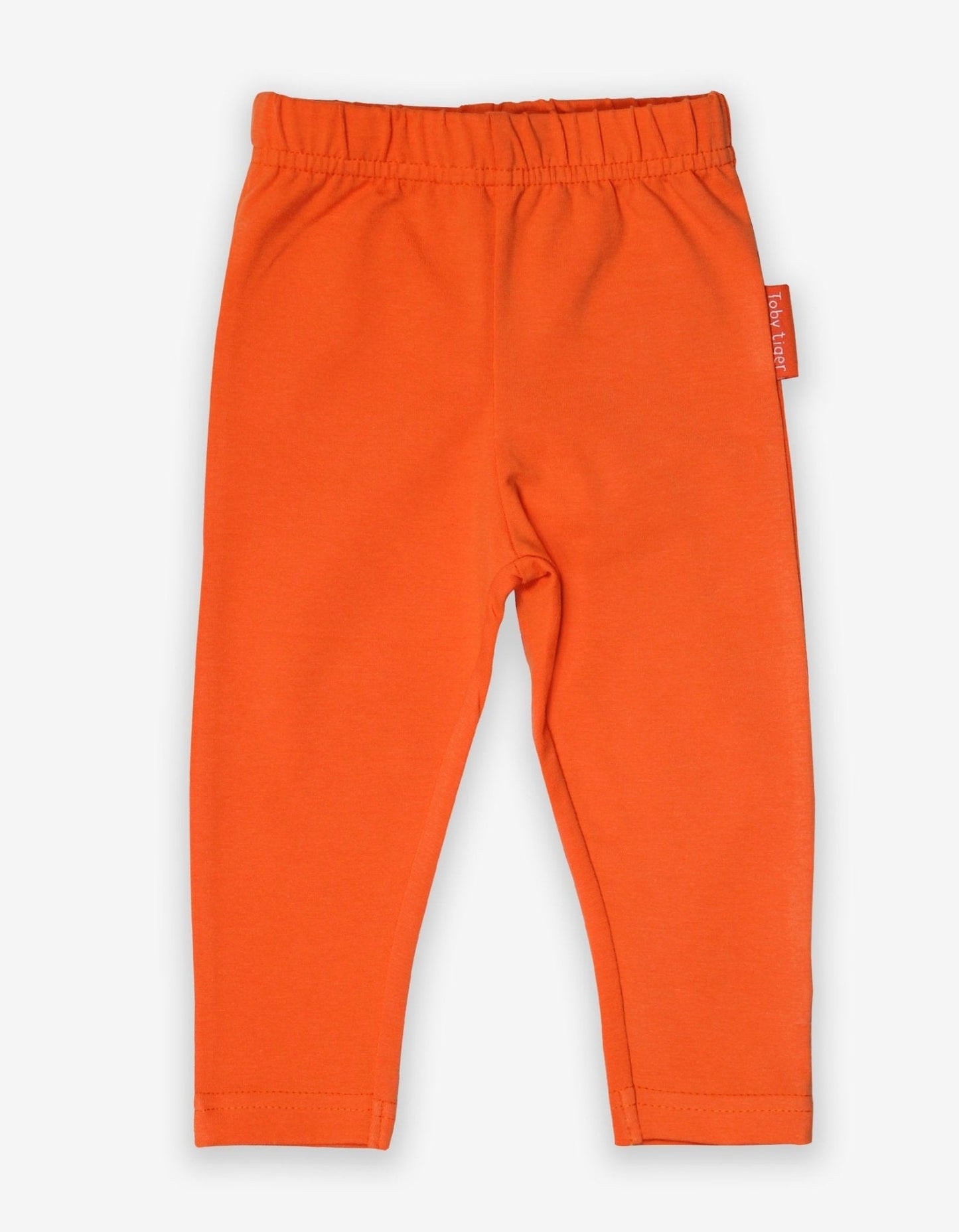 Organic Orange Basic Leggings