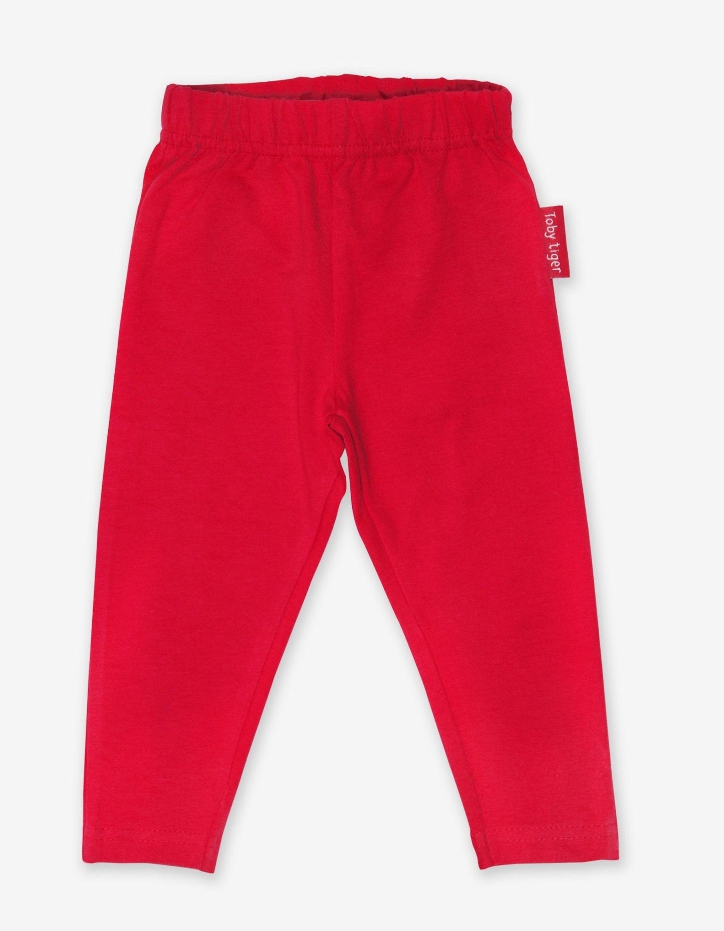 Organic Red Basic Leggings