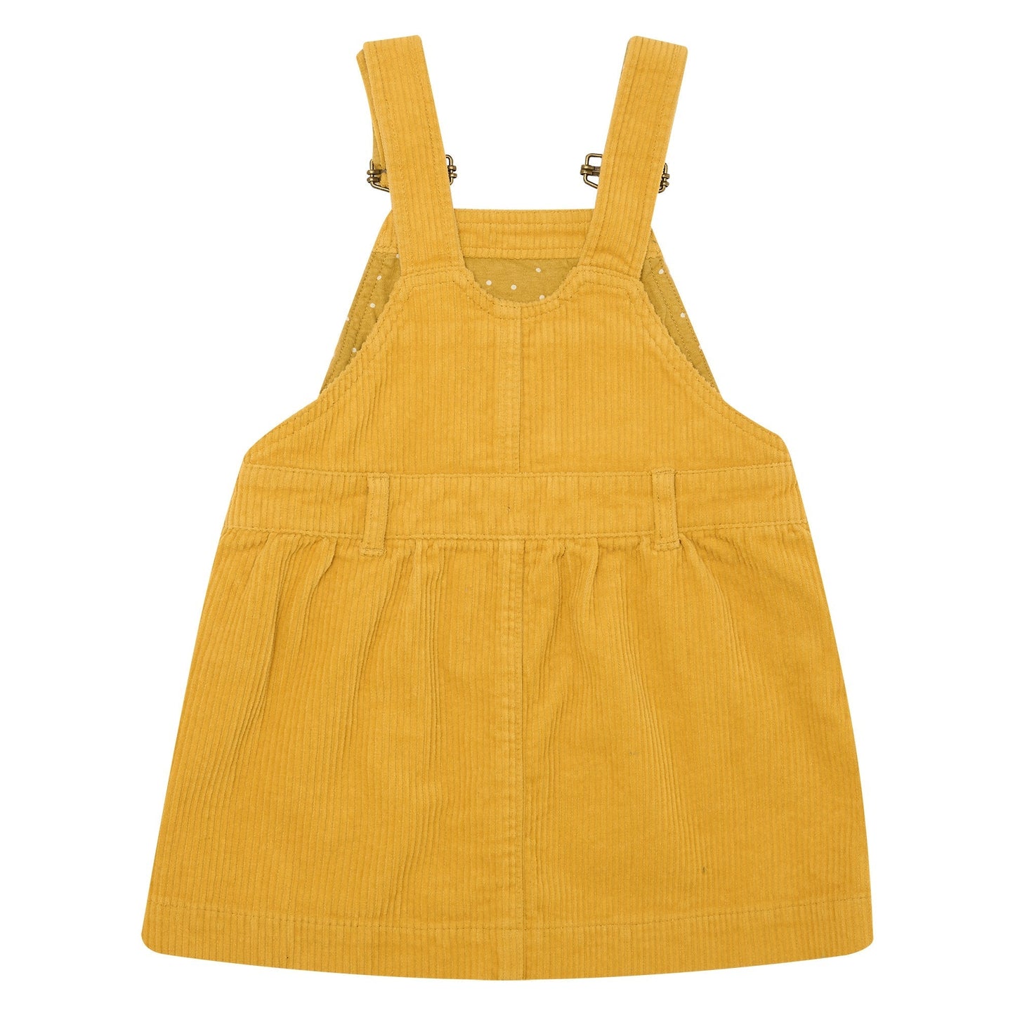 Ochre Corduroy Dress