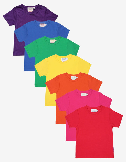 Organic Basic Short-Sleeved T-Shirt Bundle (5-6y / 116cm)